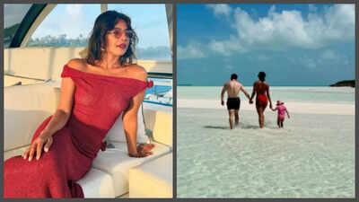 Priyanka Chopra bids farewell to her 'best birthday trip' with Nick Jonas, Malti Marie and family in stunning Bahamas; calls it a 'Dream' - See photos