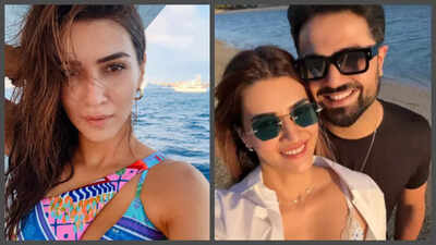 Is Kriti Sanon is on a holiday cruise with rumoured beau Kabir Bahia? Vacation photos fuel dating rumours