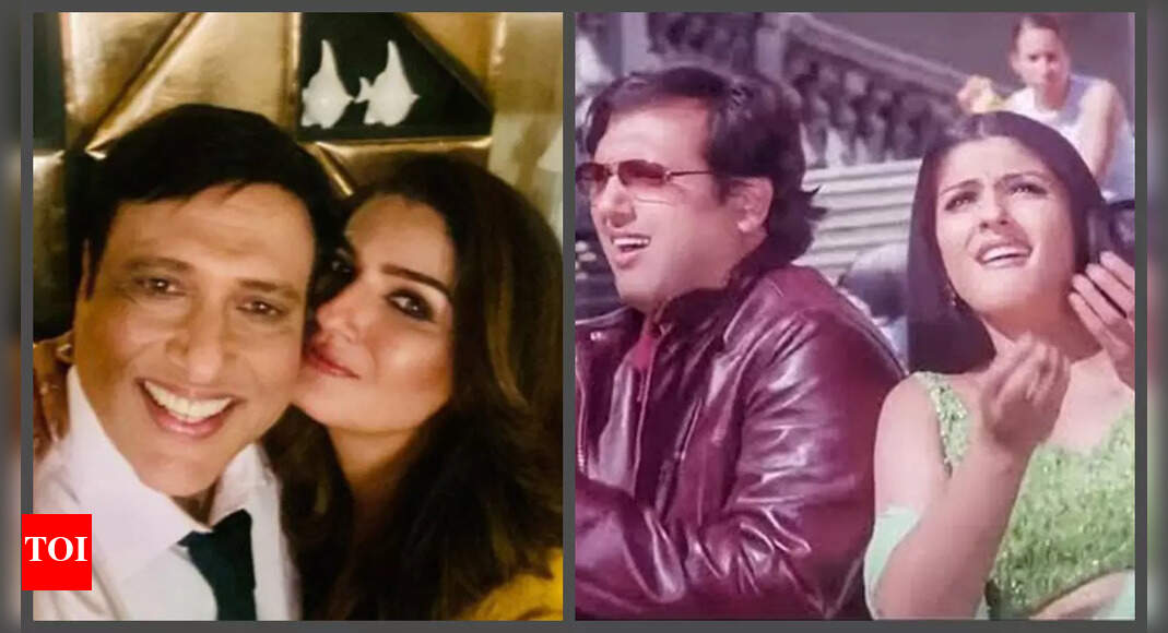 Raveena Tandon once shut down talk of Govinda’s career decline: ‘I don’t think this industry has ever seen an actor as talented…’ | – Times of India