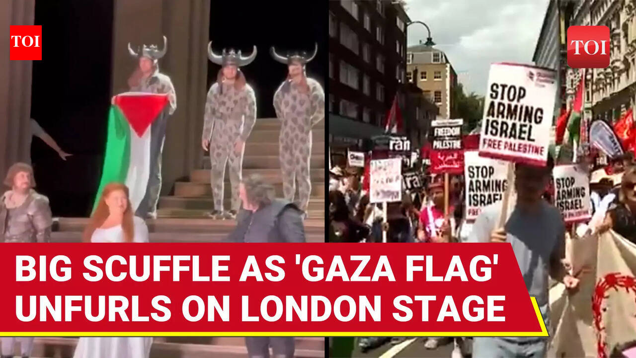 'Gaza Flag' Flies At Royal Opera House Stage In London; And Then ...