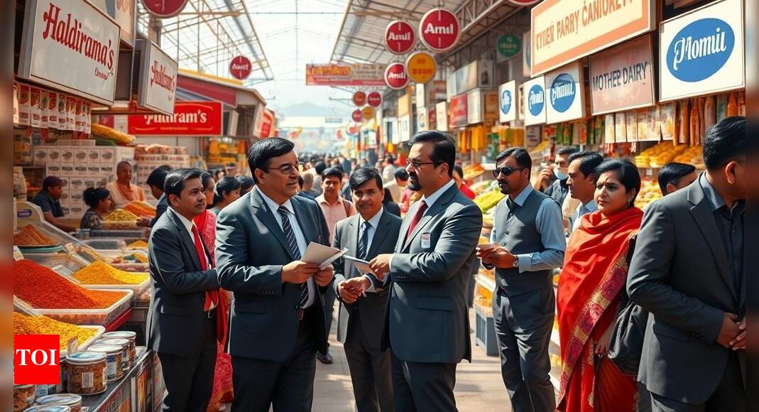 गुंतवणूकदार अन्न व पेय पदार्थांचा चावतात