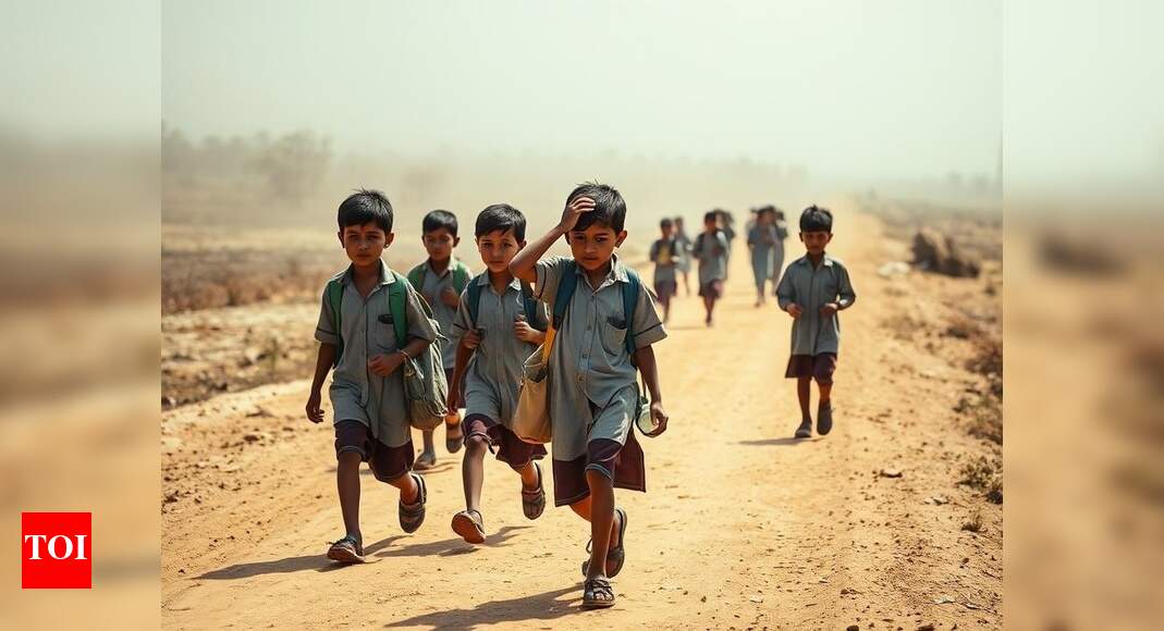 Climate change to cost children 1.5 years of schooling, UNESCO report warns