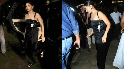 Alia Bhatt just gave us the ultimate cool-girl night-out look