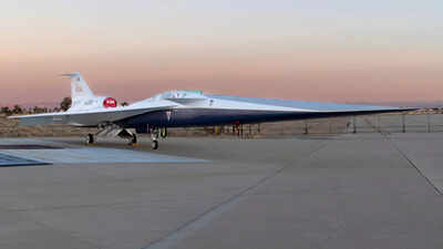 NASA's X-59 supersonic jet could fly you from New York to Paris in half the time