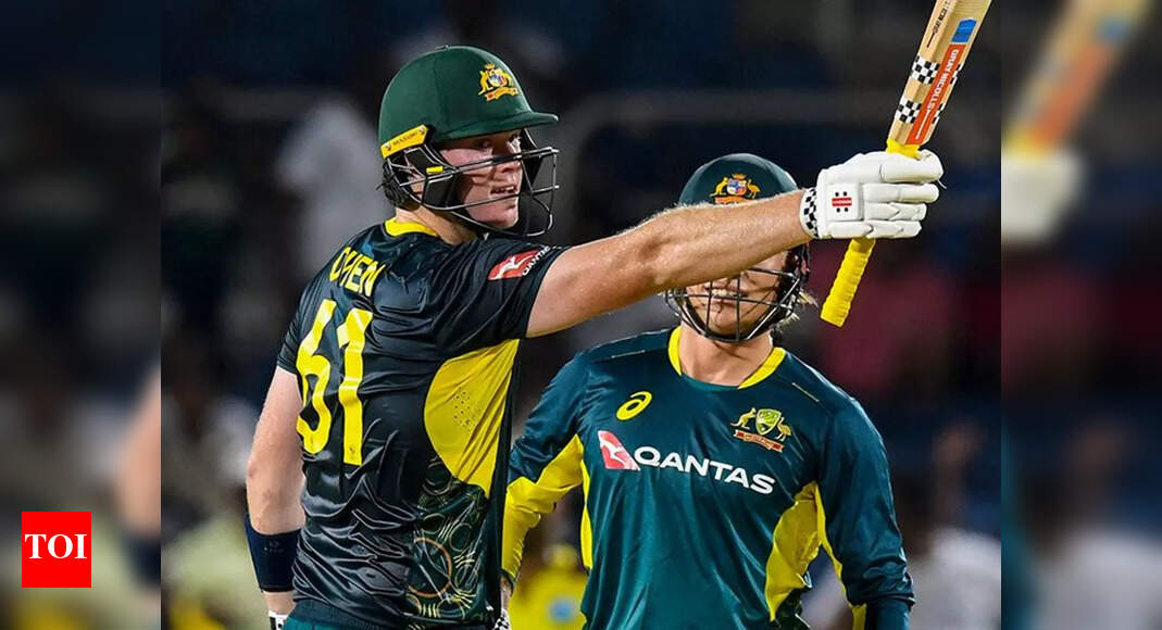 WI vs AUS, 1st T20I: Green, Owen star in Australia's three-wicket win