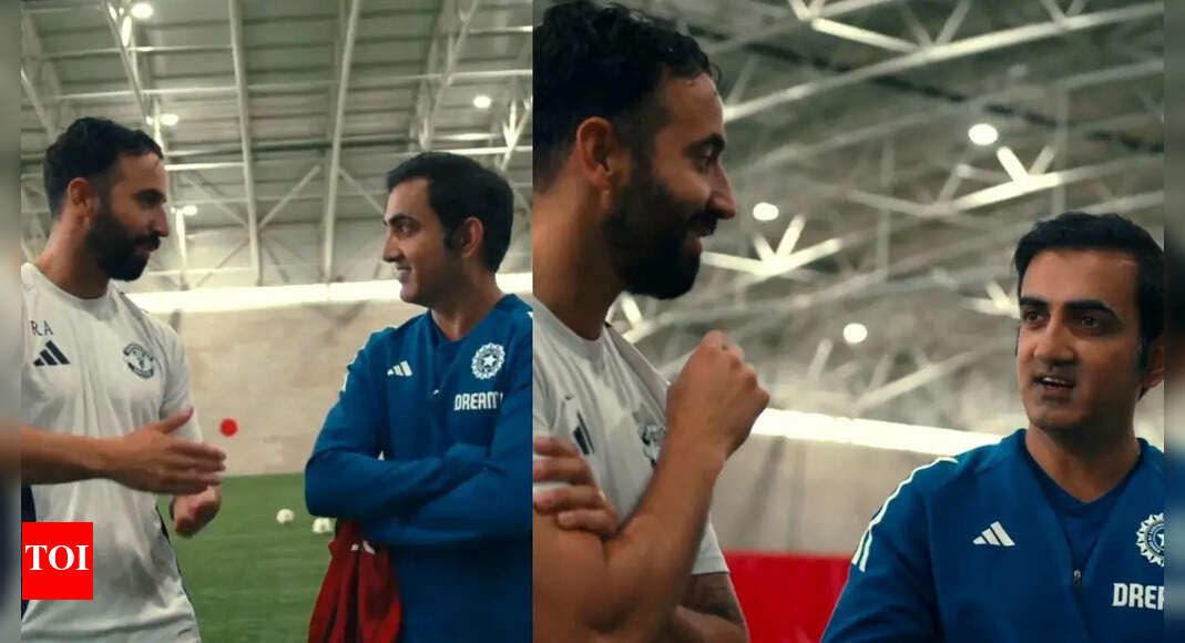 India head coach Gambhir: 'We want to build Man United's culture' - Watch