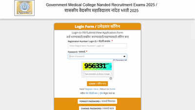 GMC Nanded hall ticket 2025 released for Group D exam; download at drscgmcnanded.in