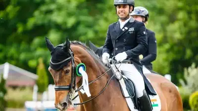 Who is Anush Agarwalla? 26-year-old Indian rider secures first dressage event win in Germany; all you need to know