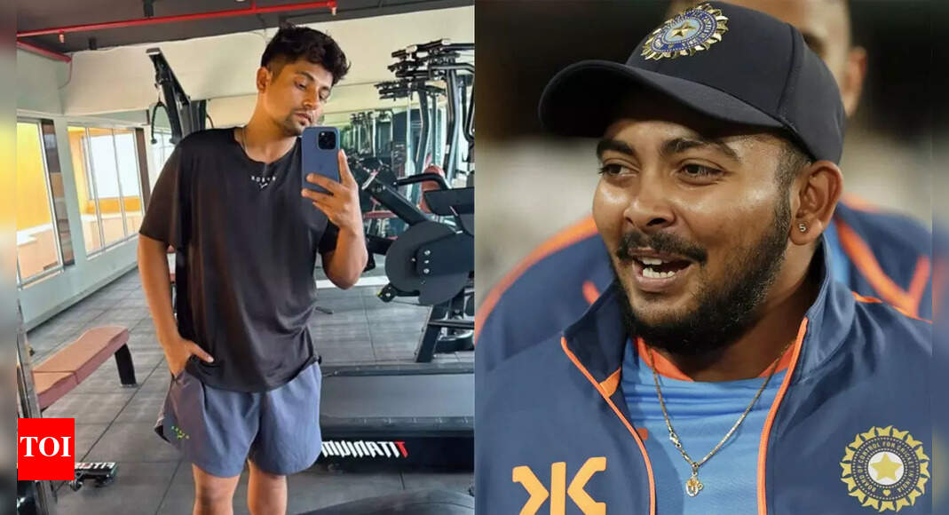 Sarfaraz Khan's fitness transformation lauded; Pietersen nudges Prithvi Shaw
