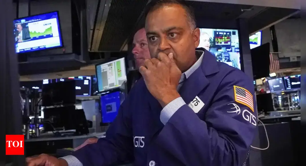 US market today: Wall Street edges up near record highs as earnings season kicks off, tariffs cast shadow