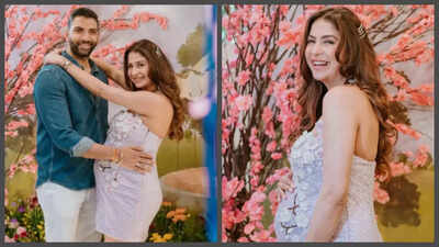 K3G's young Kareena Kapoor, Malvika Raaj glows in a dreamy dress at her Mary Poppins-themed baby shower; flaunts full-grown baby bump - See photos