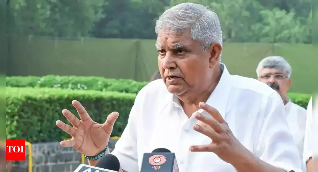 Jagdeep Dhankhar resigns as Vice President citing health reasons