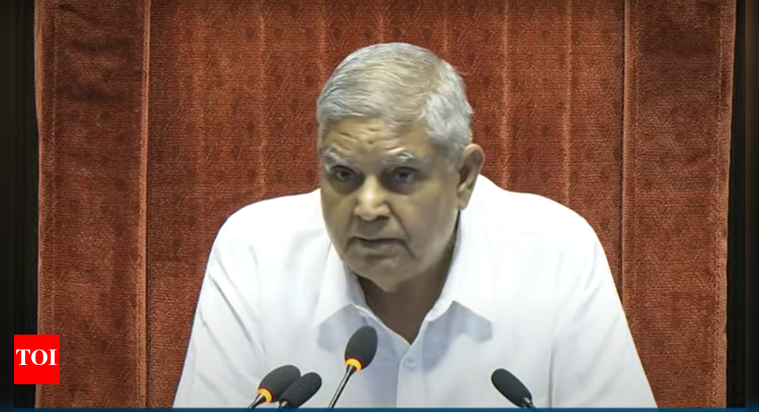 Dhankhar quits as VP: What he said in Rajya Sabha today