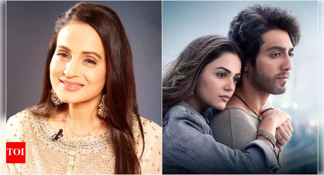 Ameesha Patel congratulates Ahaan Panday and Aneet Padda
