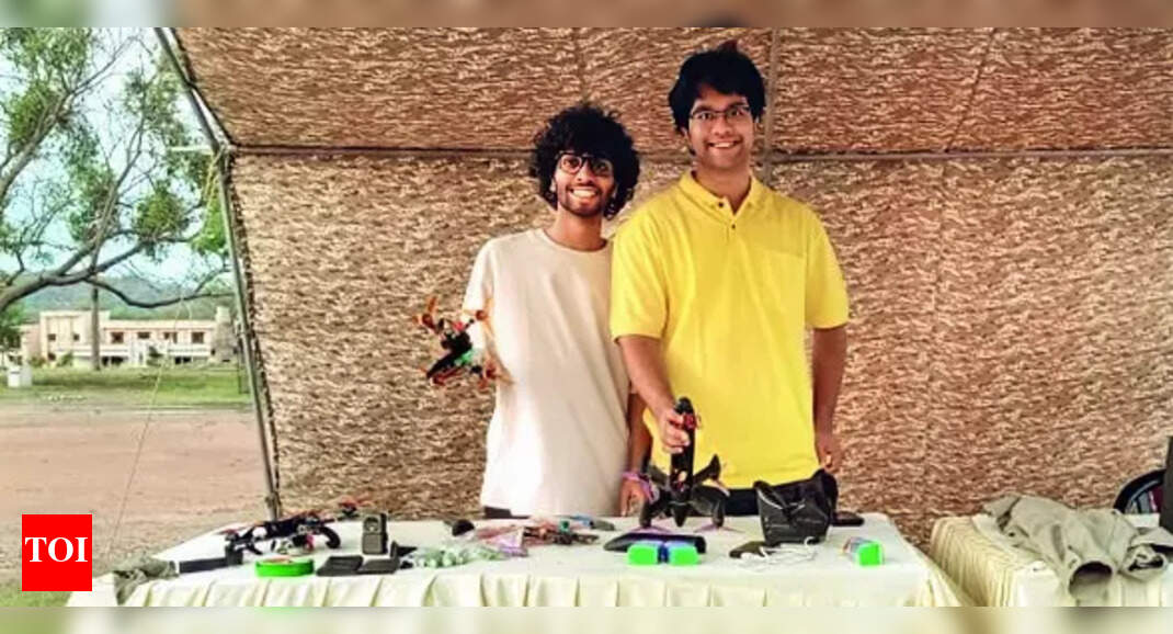 Look who's making kamikaze drones for Army: Two 20-yr-old engineering students