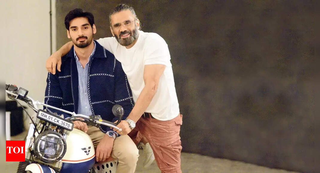 Suniel Shetty: Ahan and I work hard towards our fitness