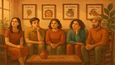 Los 5 signos del zodiaco que piensan demasiado (y cómo aprender a soltar un poco)