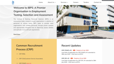  Deadline to apply for 6,215 PO, SO vacancies extended till July 28 at ibps.in; check direct link here
