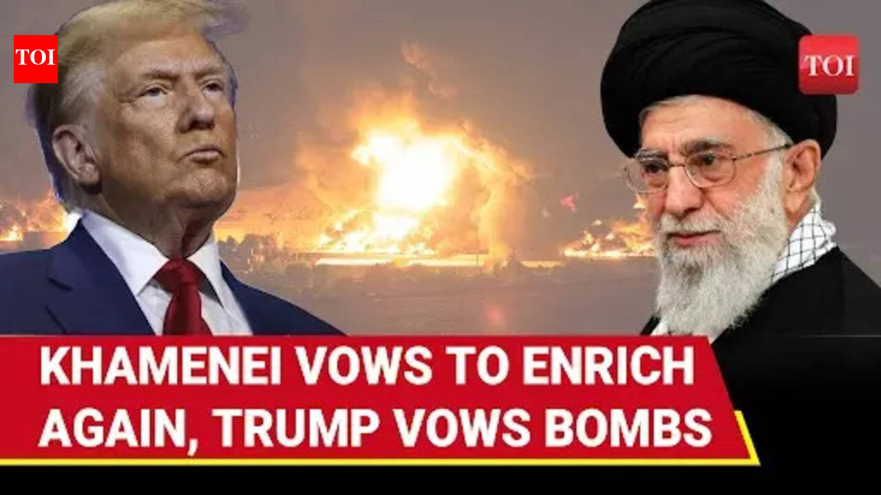 U.S. Vs Iran Nuclear 2.0? Trump Threatens 2nd Attack As Araghchi Vows ...