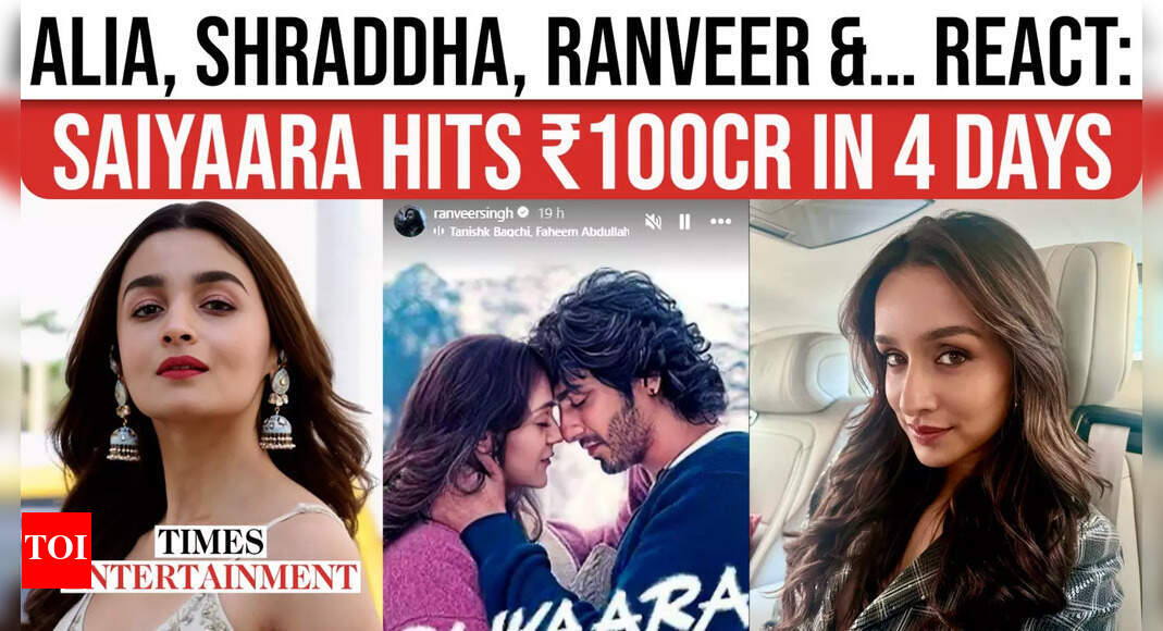 ‘Saiyaara’ becomes the 84th biggest hit in Hindi Cinema, surpasses Alia Bhatt’s ‘Gangubai Kathiawadi’ and Shraddha Kapoor’s ‘Stree’ | Hindi Movie News – Times of India