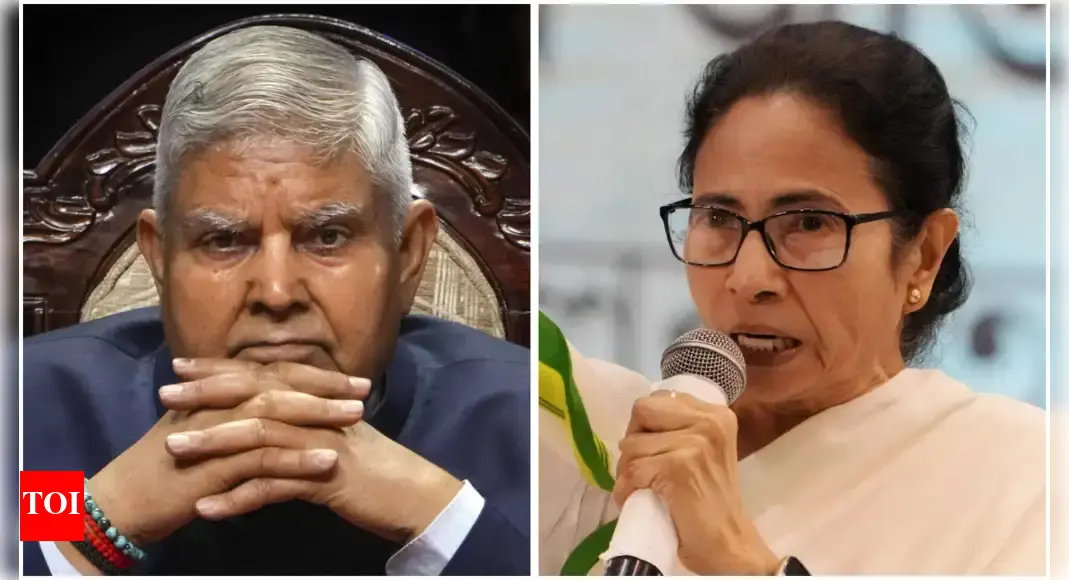'He's a healthy man': CM Mamata casts doubt on reason for Dhankhar's exit