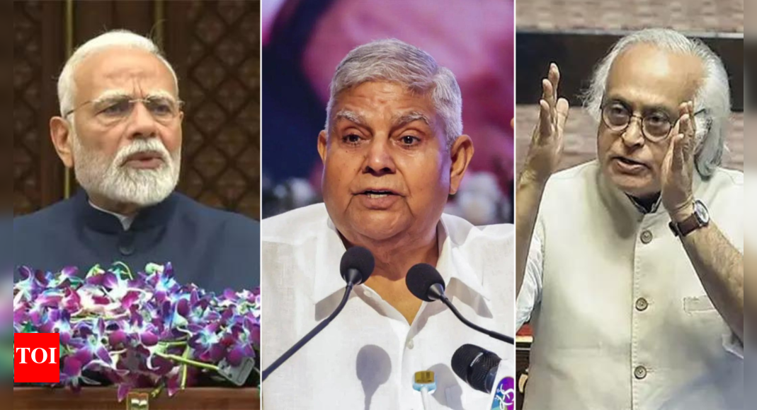 'PM's non-post adds to mystery': Cong's jab at Centre over Dhankhar's exit