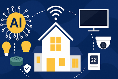 5 formas en que el Wi‑Fi con IA hace que tu hogar inteligente sea aún más inteligente
