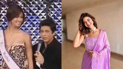 Reha Sukheja recollects her viral second with Shah Rukh Khan throughout pageant occasion: ‘It was fairly intimidating for him’ | Hindi Film Information