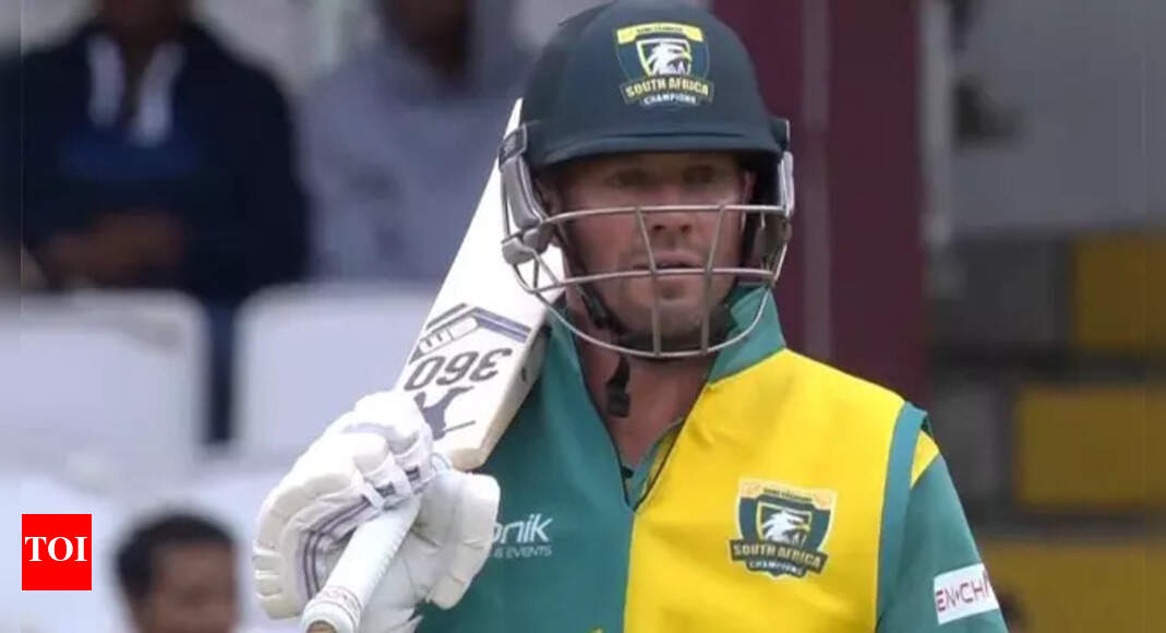 WCL 2025: AB de Villiers turns back the clock as SA crush India by 88 runs