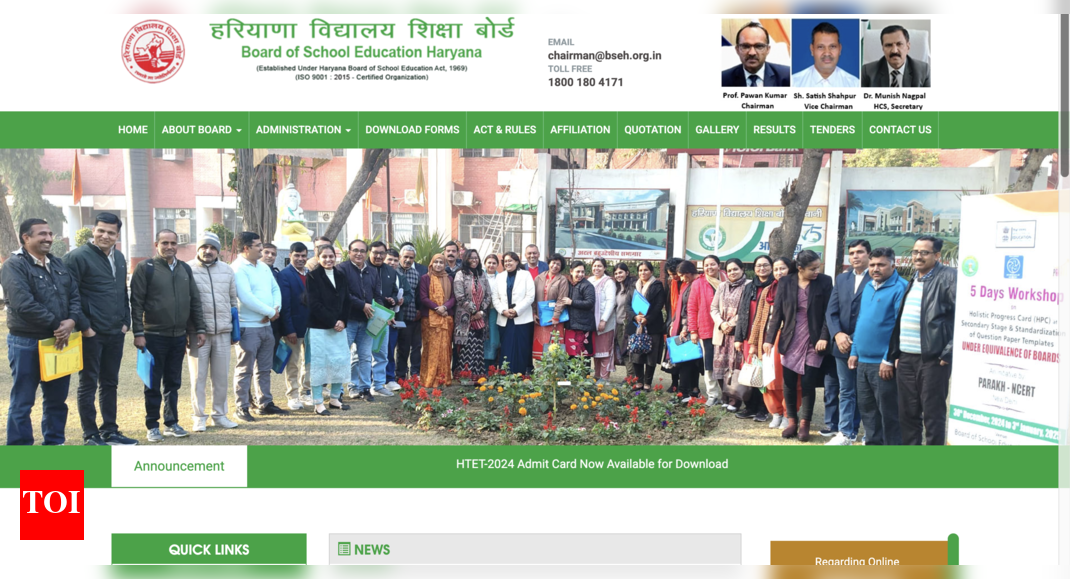 HTET admit card 2025 released for July exam at bseh.org.in: Direct link to download hall ticket here – Times of India