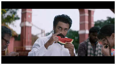 'Karuppu' teaser: Suriya turns guardian in RJ Balaji's third directorial; 'Ghajini' reference adds nostalgia