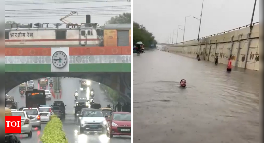Delhi Waterlogging: Politics, Blame Game, and Weather Warnings Intensify