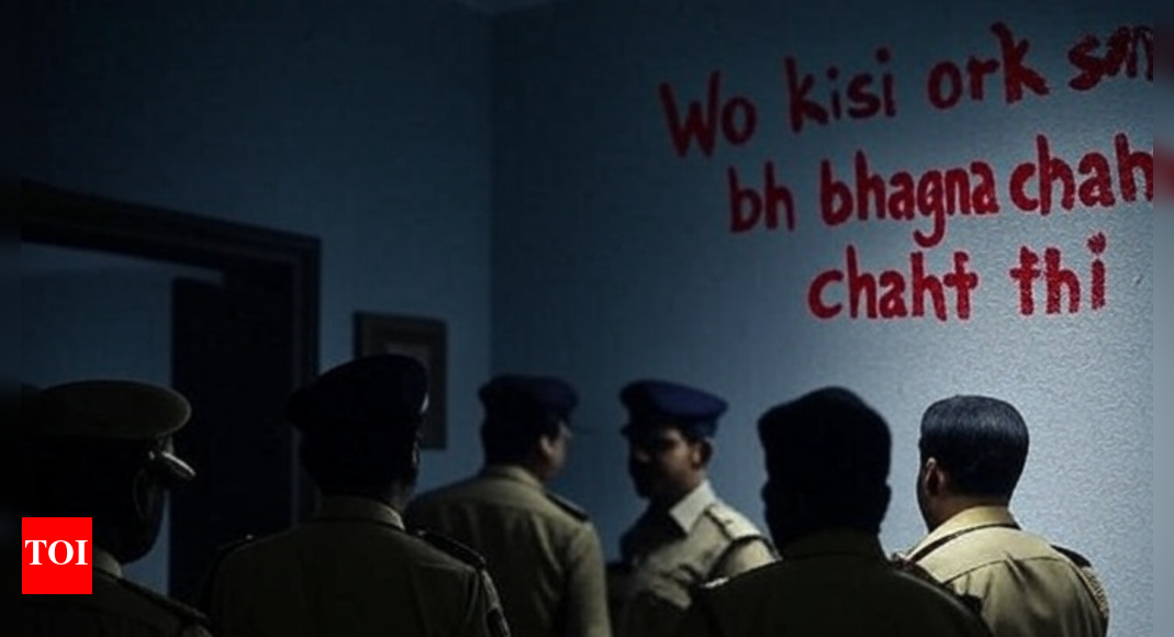 Man strangles partner, her daughter in MP; writes message on wall with her lipstick