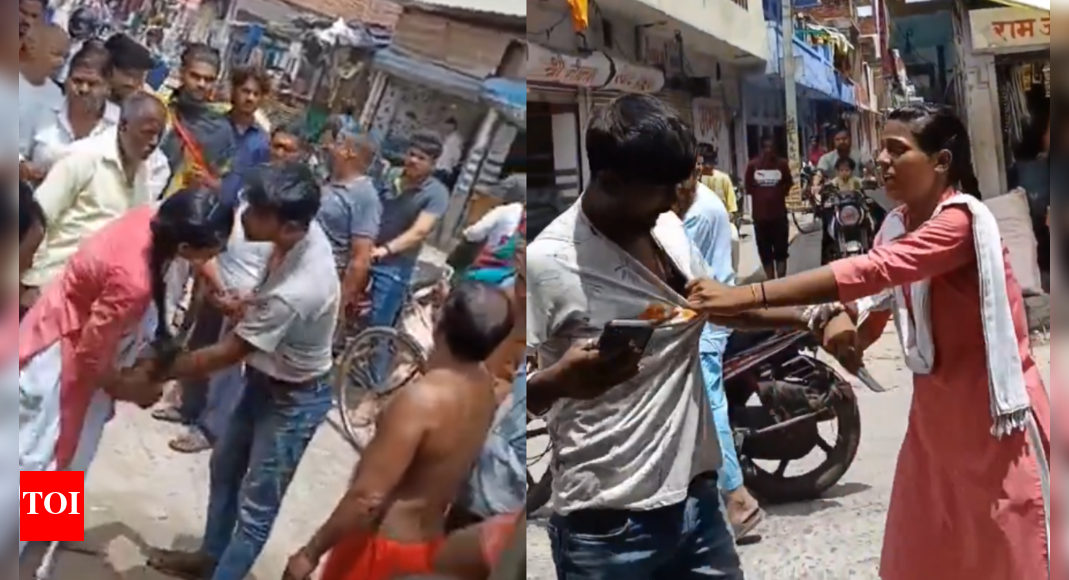 Harassed for days: UP schoolgirl thrashes accused in public- video
