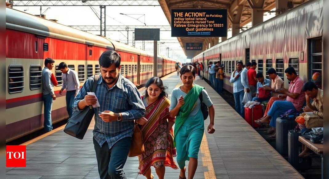 भारतीय रेल्वेचे तिकीट नियम: आपत्कालीन कोटा नियम कडक झाले; त्याच दिवसाच्या विनंत्यांना प्रतिबंधित केले