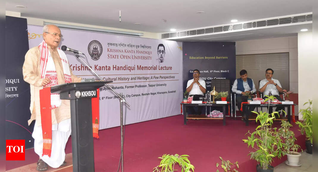 KKHSOU organises 11th Krishna Kanta Handiqui Memorial Lecture to honour scholar’s legacy