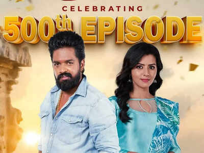 Daily soap 'Sakthivel' completes 500 episodes