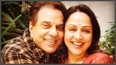Dharmendra shares uncommon romantic throwback with Hema Malini from a 70s traditional – See inside |
