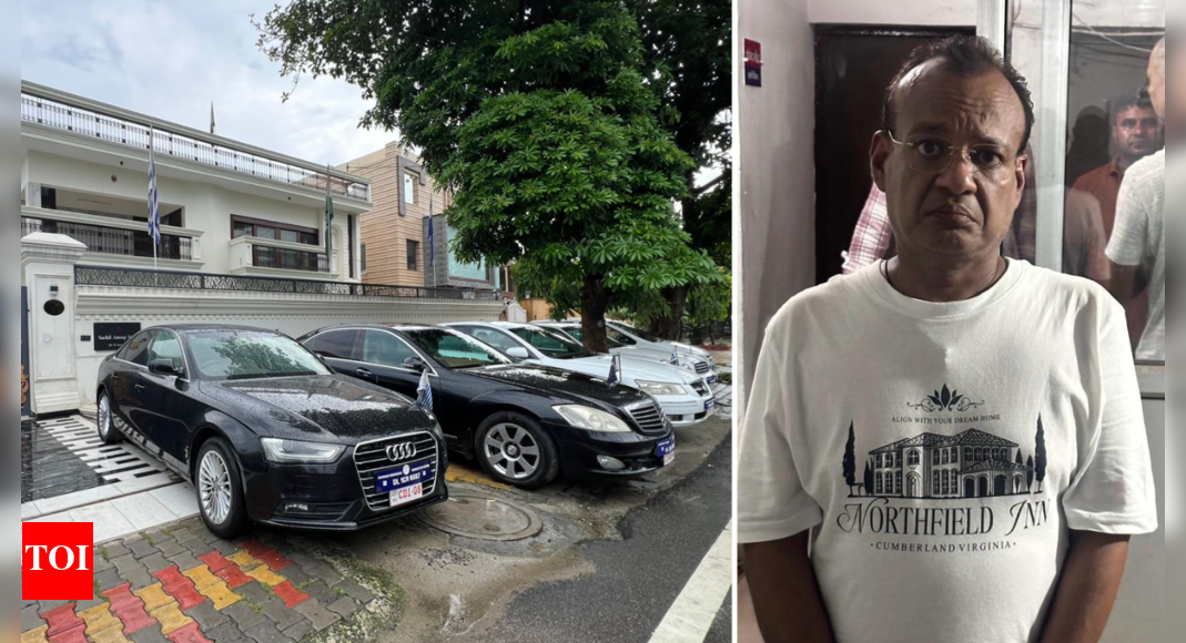 Fake stamps, currency, diplomatic license plates: How a man ran fake embassy for 'West Arctica' from Ghaziabad