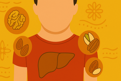 Hígado graso: 5 frutos secos para mejorar la salud hepática (y cuándo tomarlos)