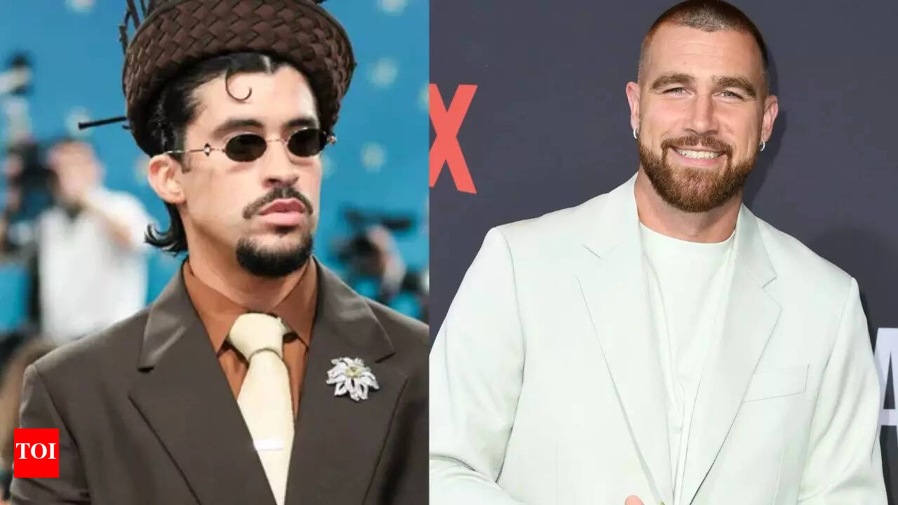 Bad Bunny shares why filming with shirtless Travis Kelce in Happy Gilmore 2  was too much fun: To make Taylor Swift jealous? | NFL News - Times of India