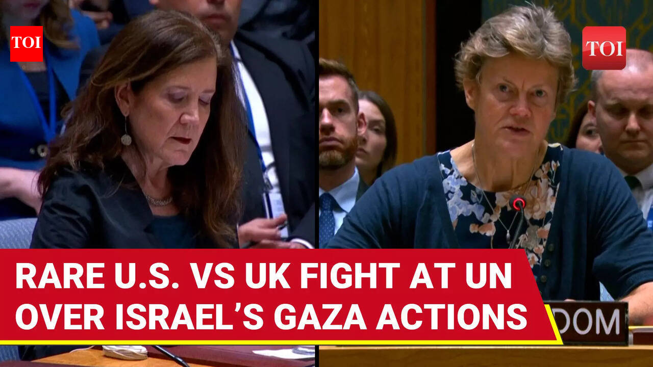US, UK Face Off As UN Floor Turns Battlefield Over Gaza; Gaza Genocide ...