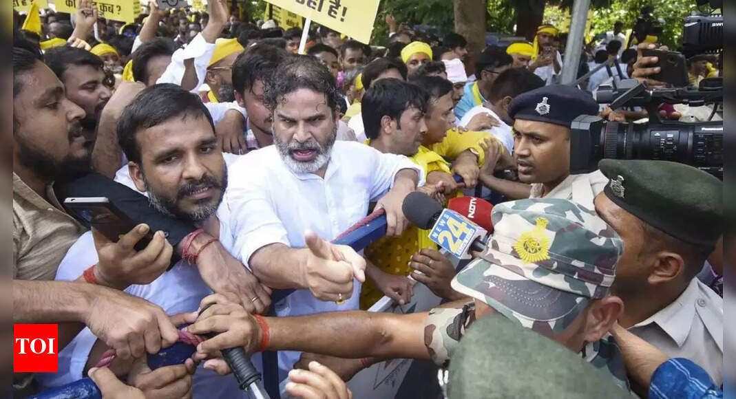 FIR against Prashant Kishor, 2,000 others; tensions rise after police lathi-charge