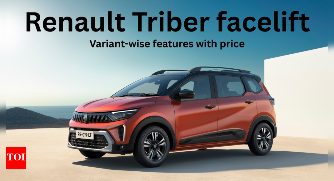 Renault Triber facelift: Variant-wise features with price explained