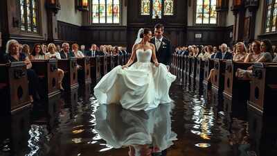  This Filipino couple got married in a submerged church; here's why