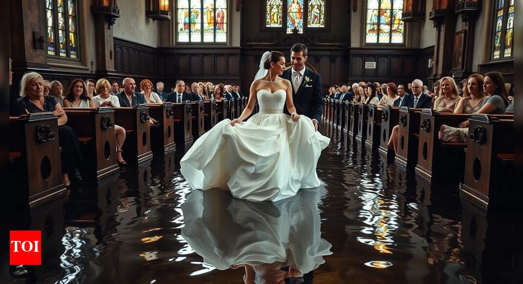 From wedding to wading: This Filipino couple got married in a submerged church; here's why