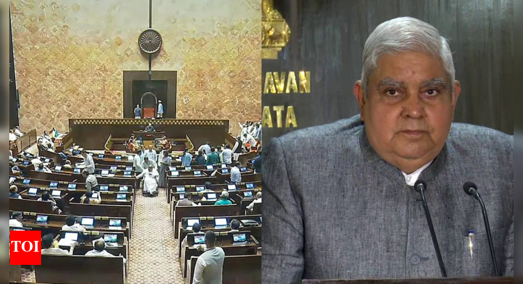 Parliament monsoon session: Discussion on Dhankhar’s resignation rejected; House dismisses over two dozen adjournment notices