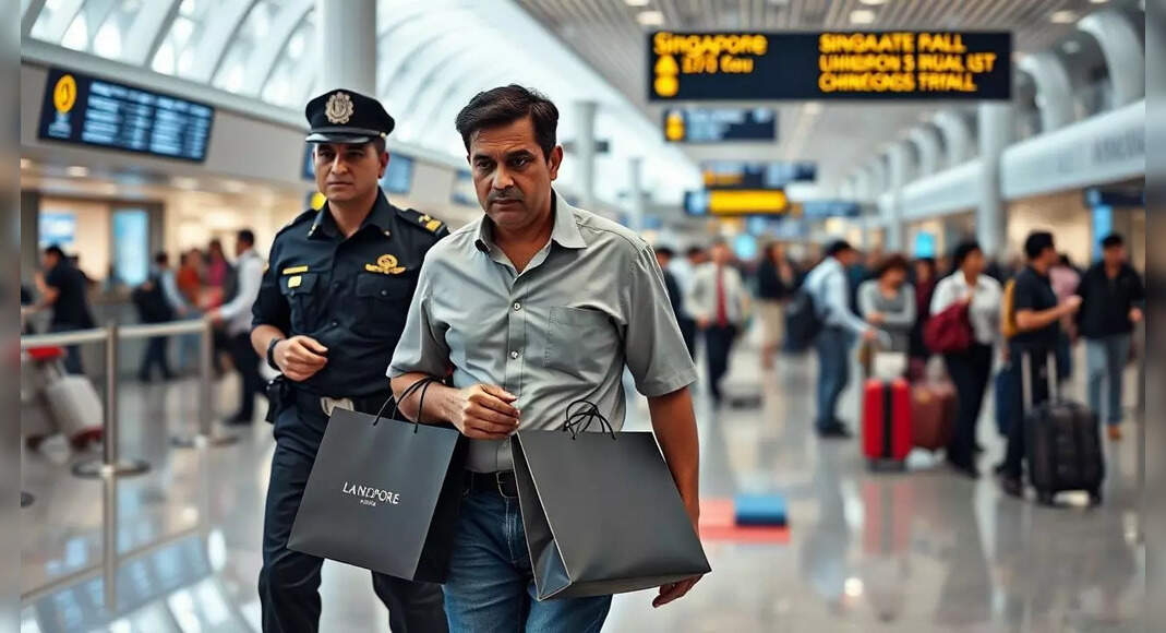 Another Indian caught shoplifting: Singapore arrests man stealing from airport; perfume, cosmetics, bags worth Rs 3 lakh robbed