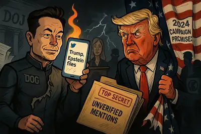 Elon Musk tweeted (and deleted) Donald Trump was in Epstein files – he was right