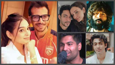 Top 5 entertainment news: RJ Mahvash pens cheeky birthday wish for Yuzvendra Chahal, YouTuber calls Ahaan Panday 'Chain Smoker'